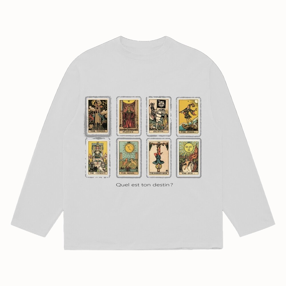 Taro longsleeve white — фото 1