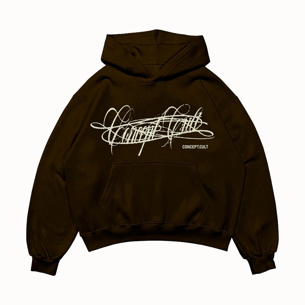 Calligraphic hoodie — фото 1