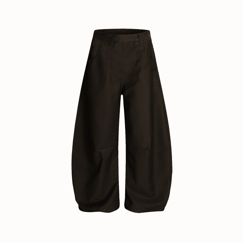Barell pants Dark brown — фото 1